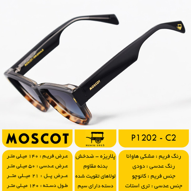عینک آفتابی بایکر موسکوت مدل P1202-C2