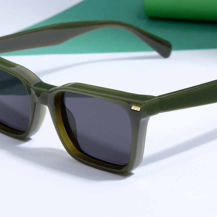 عینک آفتابی مستطیلی مدل SZ 1008 Olive Pearl River