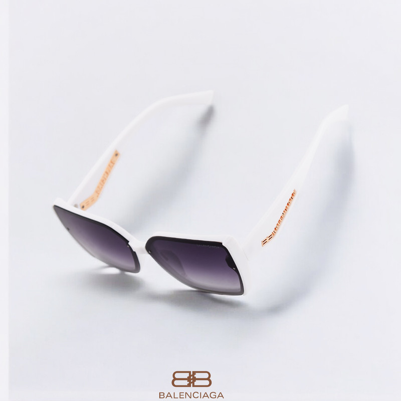 عینک آفتابی چند ضلعی زنانه بالنسیاگا مدل P88012-C2