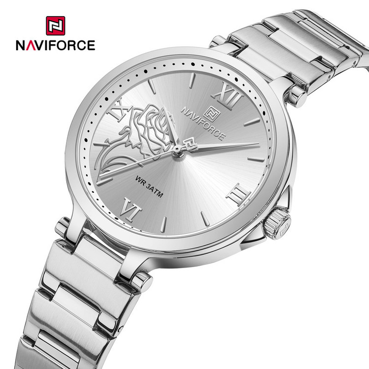 ساعت مچی عقربهای کوارتز زنانه نیوی فورس مدل NF5060SW