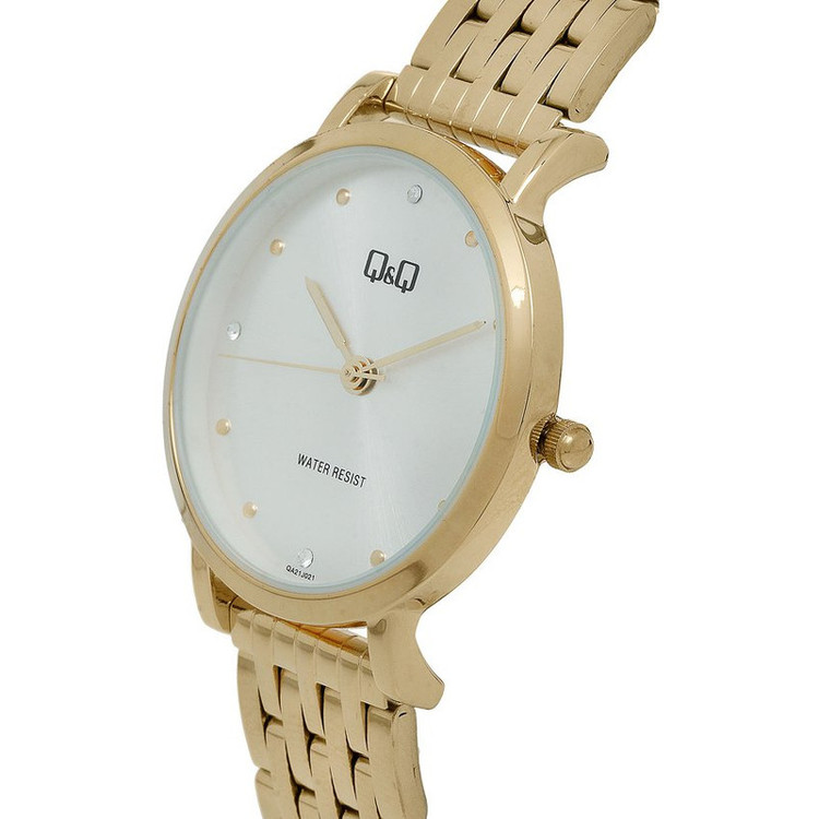 ساعت مچی عقربه ای زنانه کیو اند کیو مدل QA21J021Y