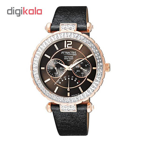 ساعت مچی عقربه ای زنانه کیو اند کیو مدل DA79J102Y