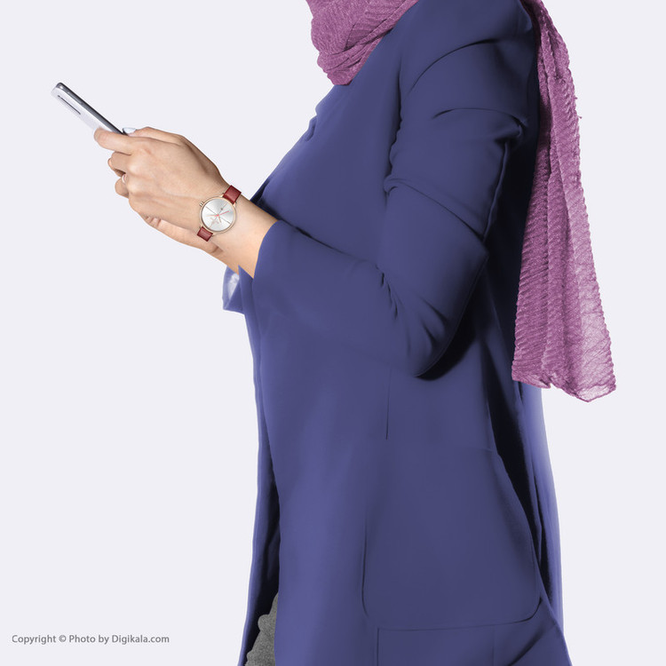 ساعت مچی عقربه ای زنانه نیوی فورس مدل NF5006L-GHR-TA