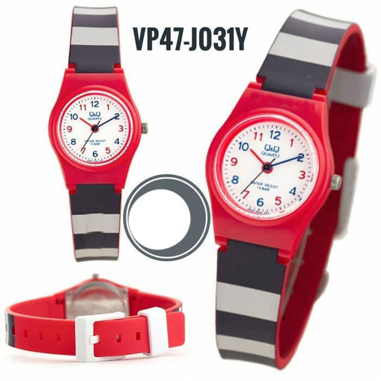 ساعت مچی عقربه ای زنانه کیو اند کیو مدل VP47J031Y