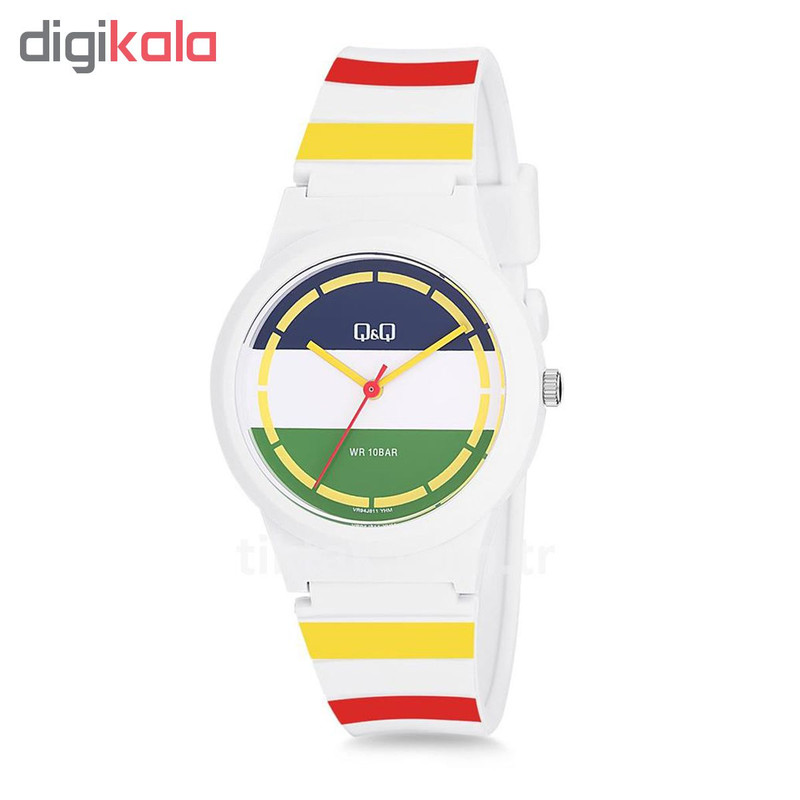ساعت مچی عقربه ای زنانه کیو اند کیو مدل VR94J811Y