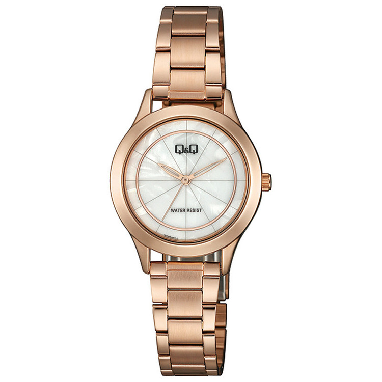 ساعت مچی عقربه ای زنانه کیو اند کیو مدل qz05j017y
