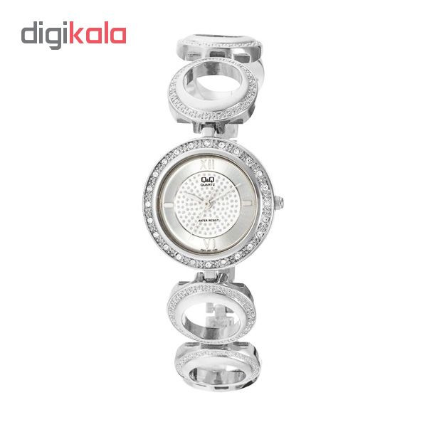 ساعت مچی عقربه ای زنانه کیو اند کیو مدل F341J207Y