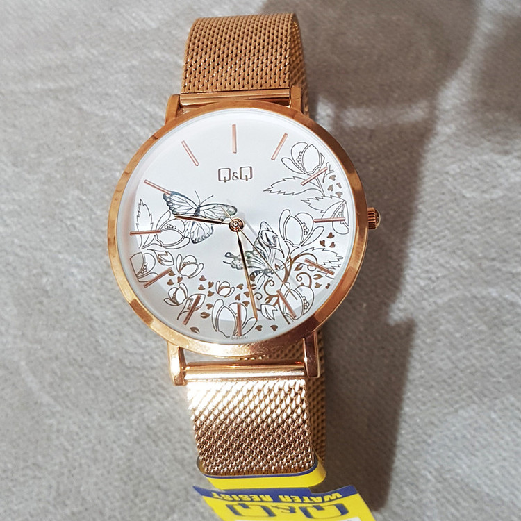 ساعت مچی عقربه ای زنانه کیو اند کیو مدل qa20j041y