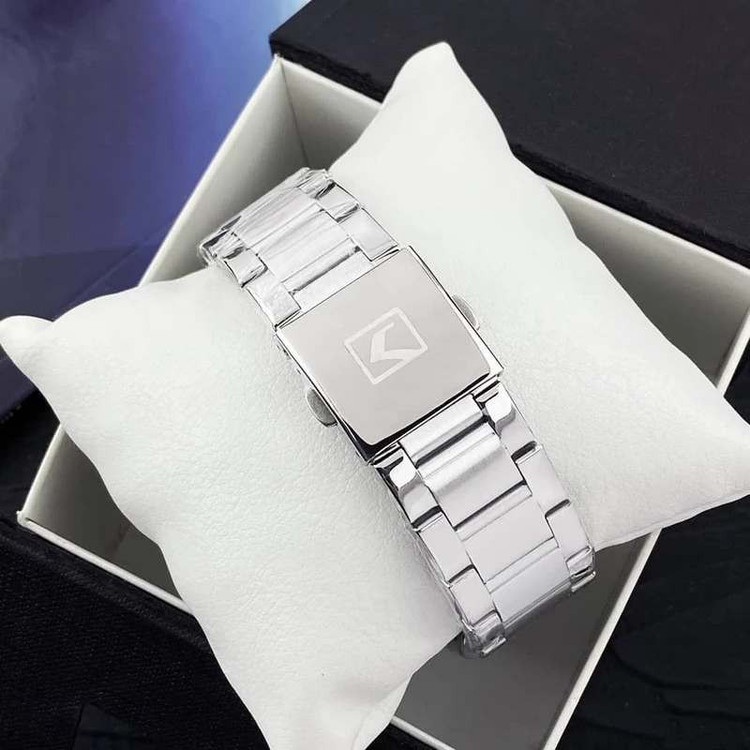 ساعت مچی عقربهای مردانه کوارتز کرنوگراف کورن مدل سه موتور فعال کد 8355SR-BK