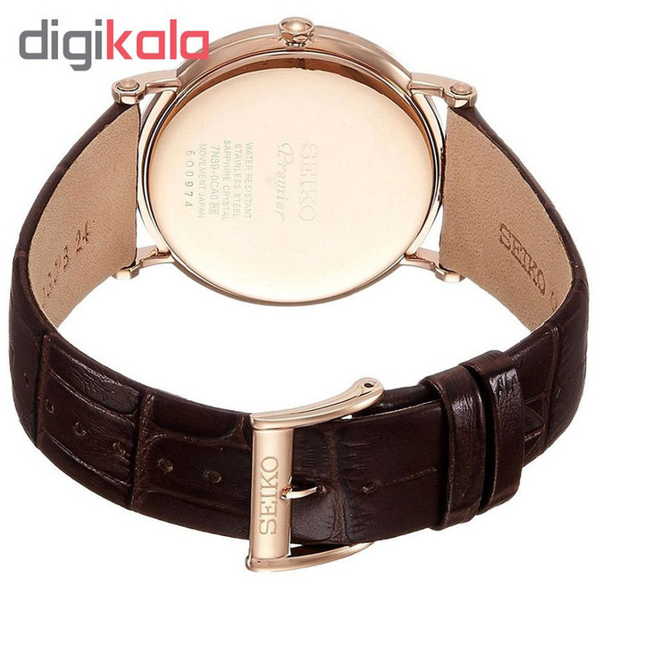 ساعت مچی عقربهای کوارتز مردانه سیکو مدل SRK038P1
