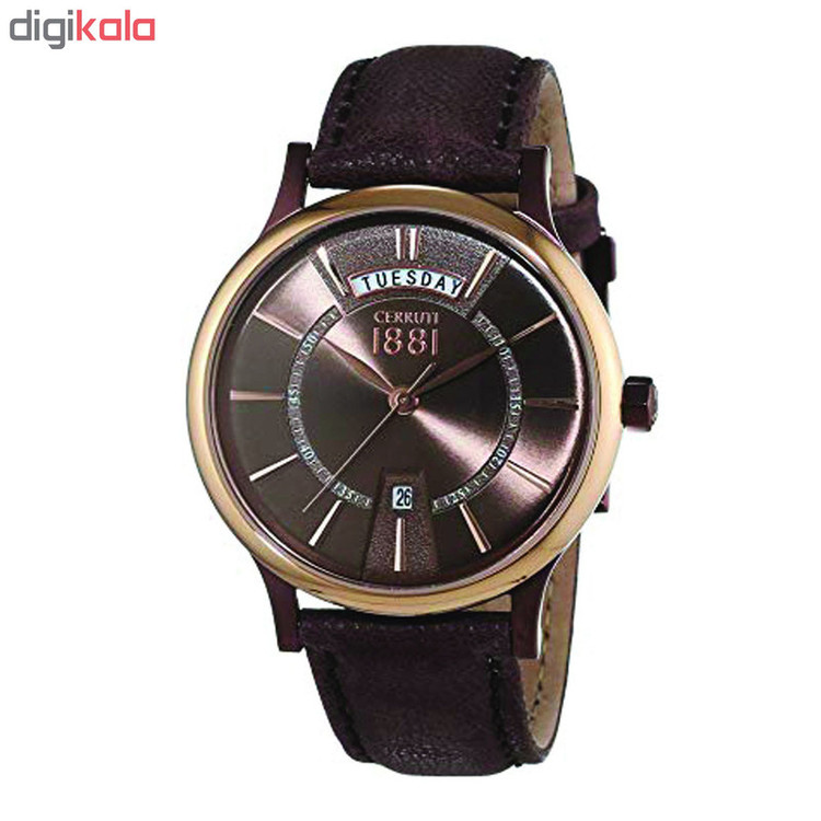 ساعت مچی عقربه ای مردانه چروتی کد CRA128SBRR12BR