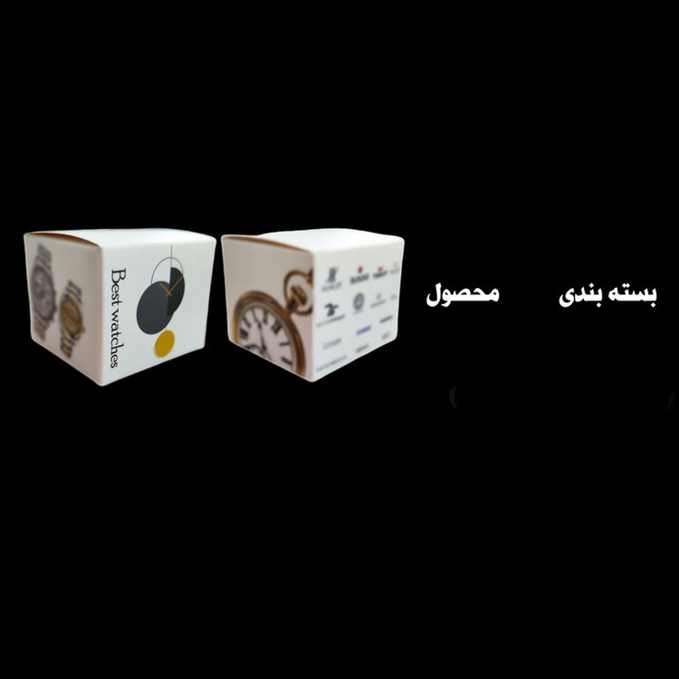 ساعت مچی عقربهای مردانه مدل سه زمانه کورنوگراف