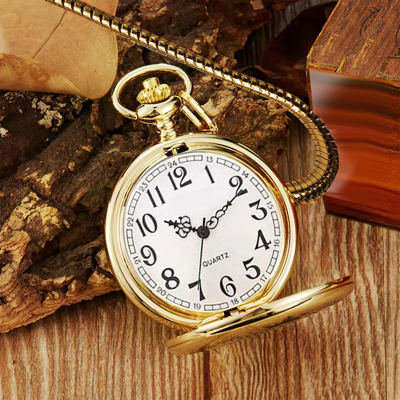 ساعت جیبی عقربه ای مدل کلاسیک کد 2025