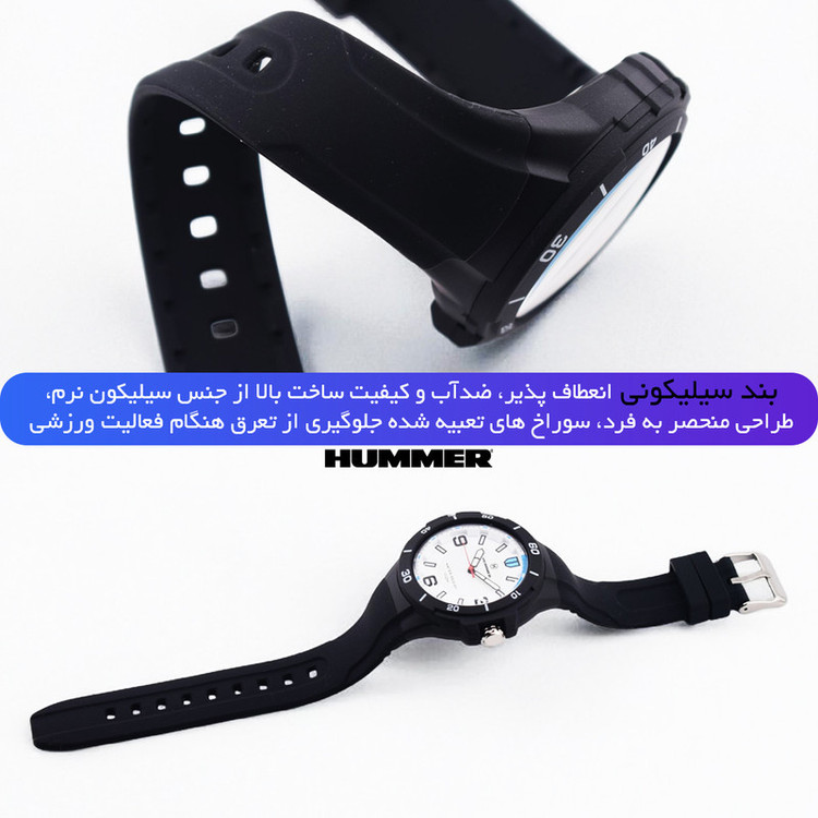 ساعت مچی عقربهای کوارتز مردانه هامر مدل HM620-C1