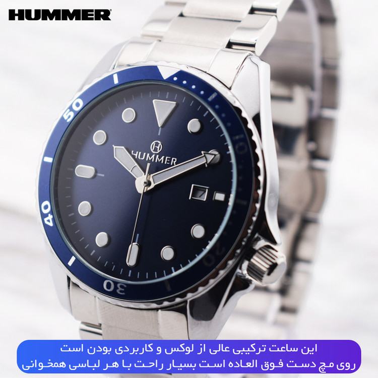 ساعت مچی عقربهای کوارتز مردانه هامر مدل 808G-C1