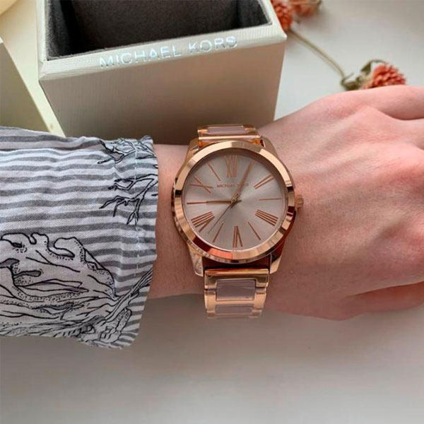 ساعت مچی عقربه ای زنانه مایکل کورس مدل AWMK3595