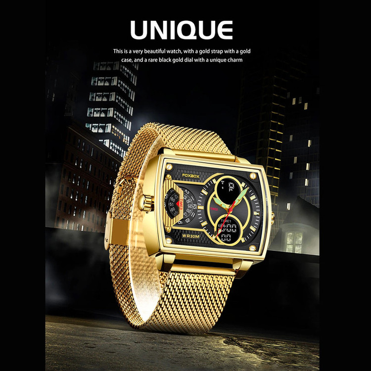 ساعت مچی عقربه ای مدل Multi time Luxury