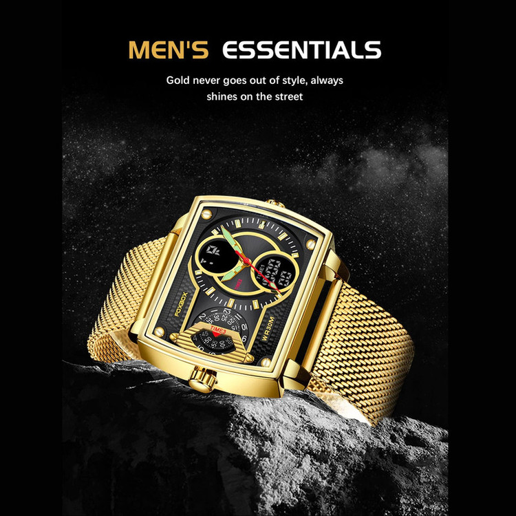 ساعت مچی عقربه ای مدل Multi time Luxury