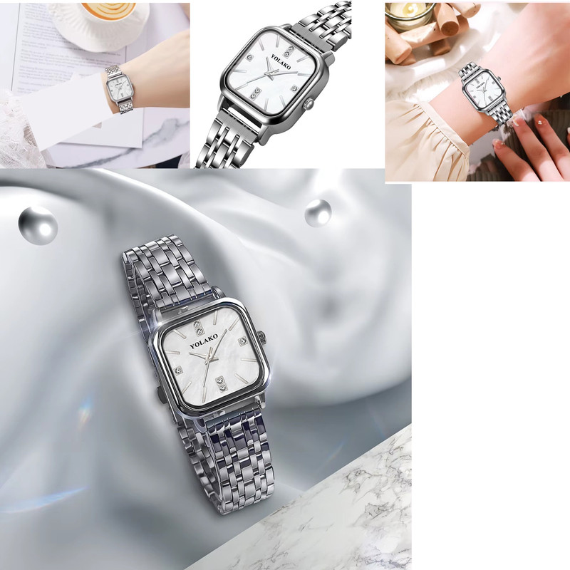 ساعت مچی عقربه ای زنانه یولاکو مدل کوارتز کد y-n01