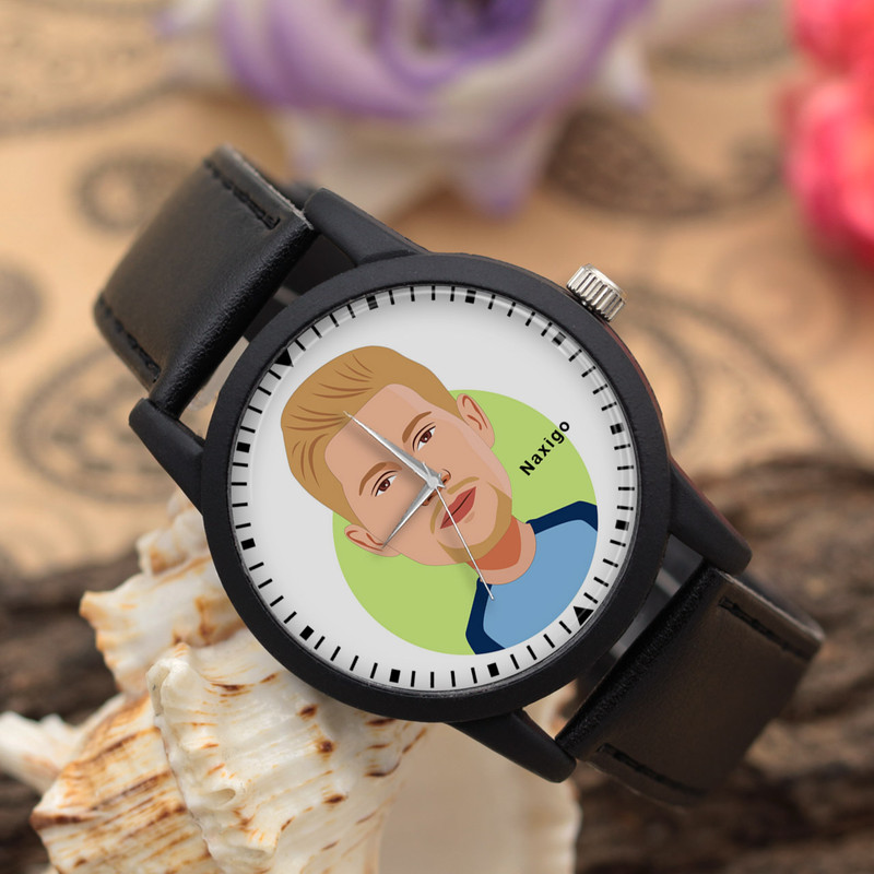 ساعت مچی عقربه ای ناکسیگو مدل Kevin De Bruyne کد LF14360
