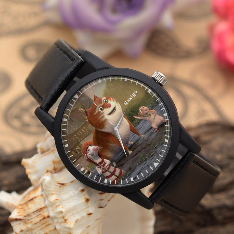 ساعت مچی عقربه ای ناکسیگو مدل The Amazing Maurice کد LF14034