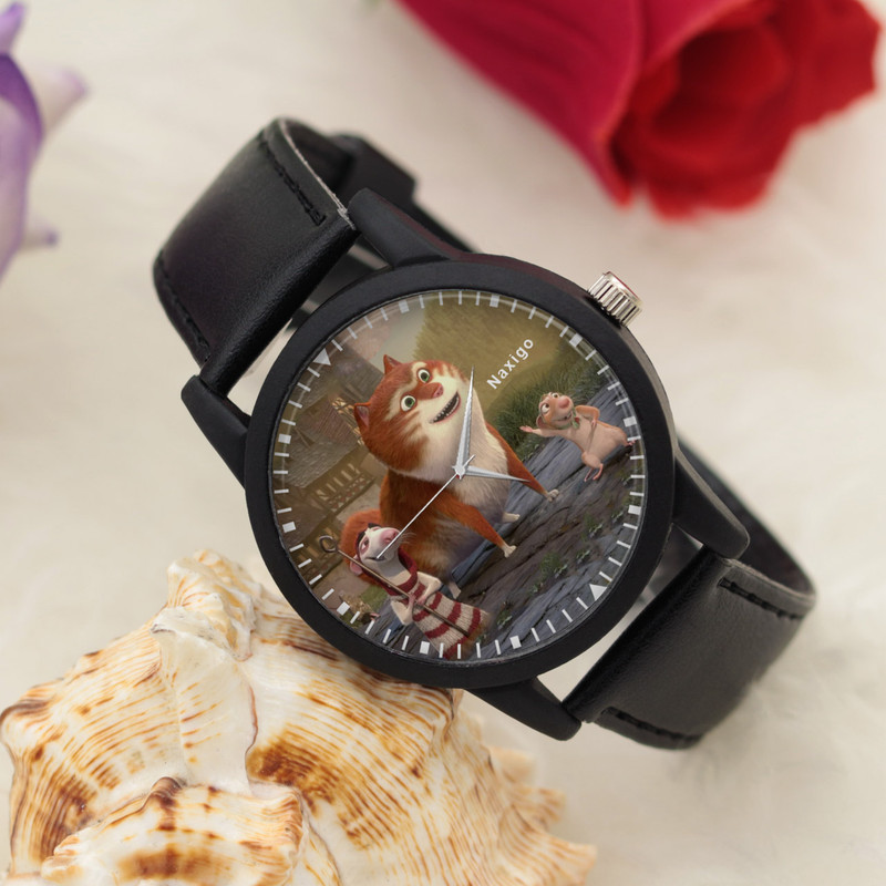 ساعت مچی عقربه ای ناکسیگو مدل The Amazing Maurice کد LF14034