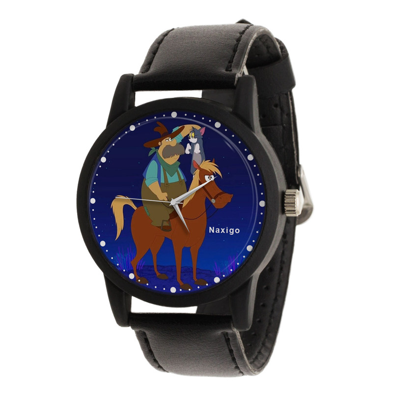 ساعت مچی عقربه ای ناکسیگو مدل Tom and Jerry COWBOY UP کد LF14051