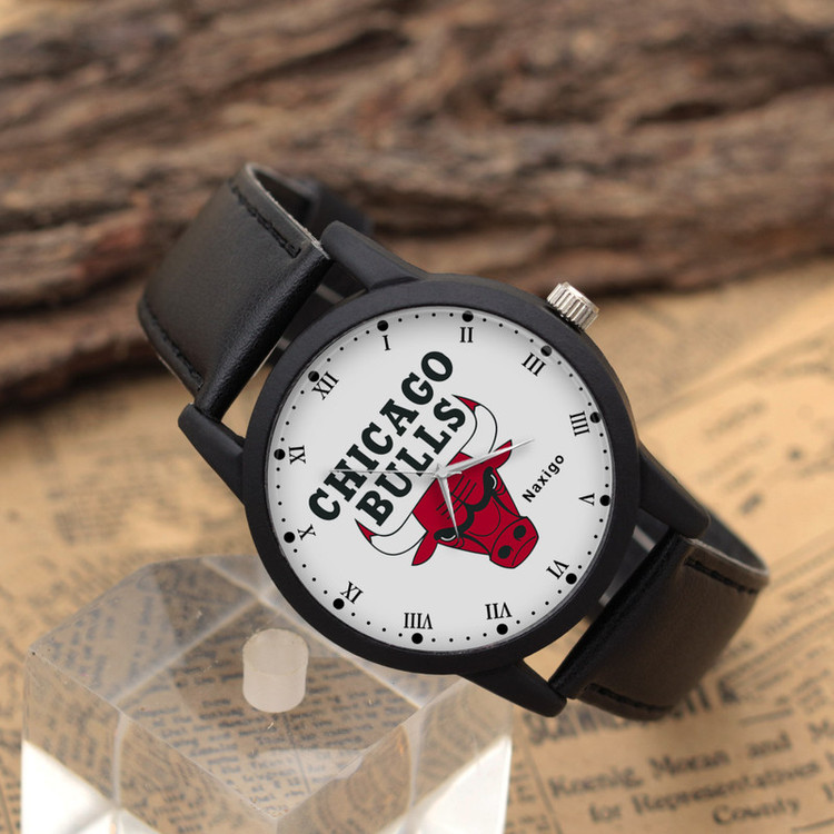 ساعت مچی عقربه ای ناکسیگو مدل Chicago bulls کد LF14270