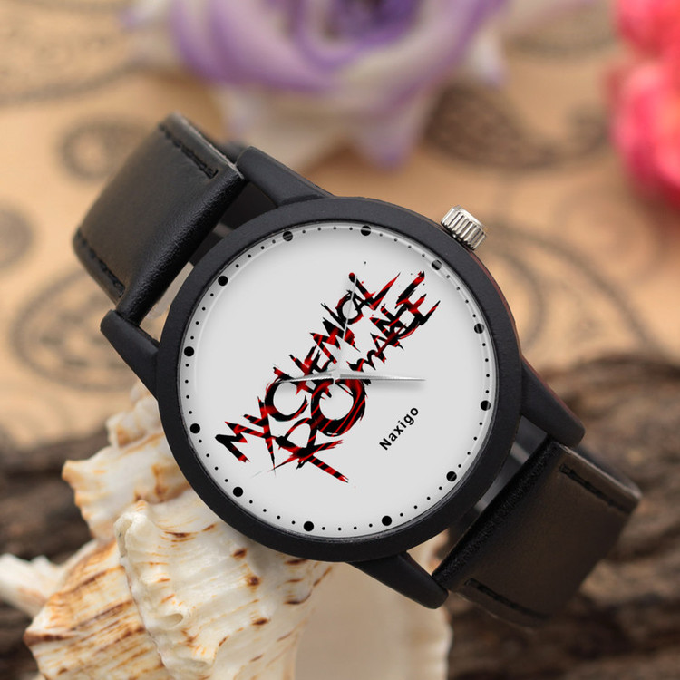 ساعت مچی عقربه ای ناکسیگو مدل My Chemical Romance کد LF14271