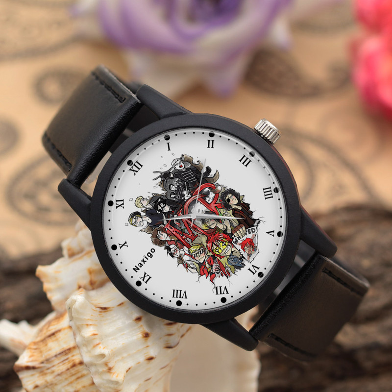 ساعت مچی عقربه ای ناکسیگو مدل My Chemical Romance کد LF14272