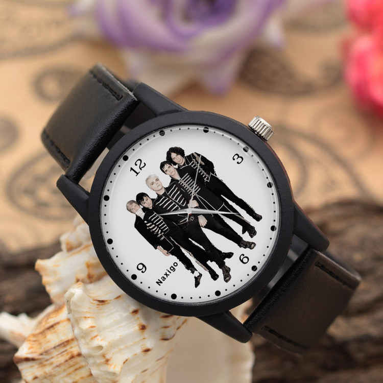 ساعت مچی عقربه ای ناکسیگو مدل My Chemical Romance کد LF14273