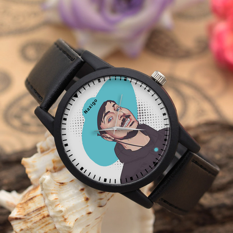 ساعت مچی عقربه ای ناکسیگو مدل Mr Beast کد LF13972