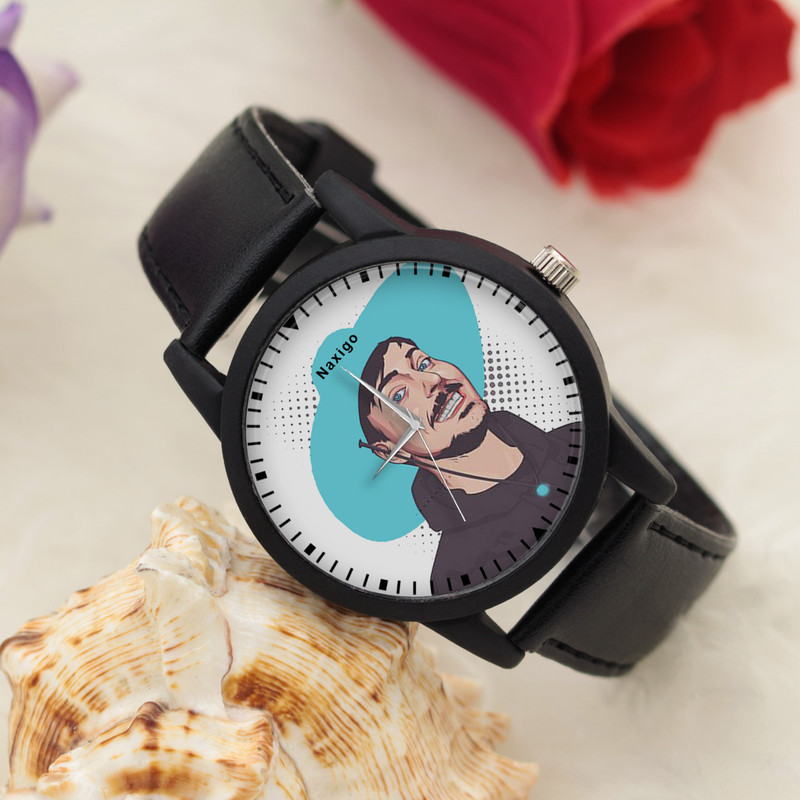 ساعت مچی عقربه ای ناکسیگو مدل Mr Beast کد LF13972