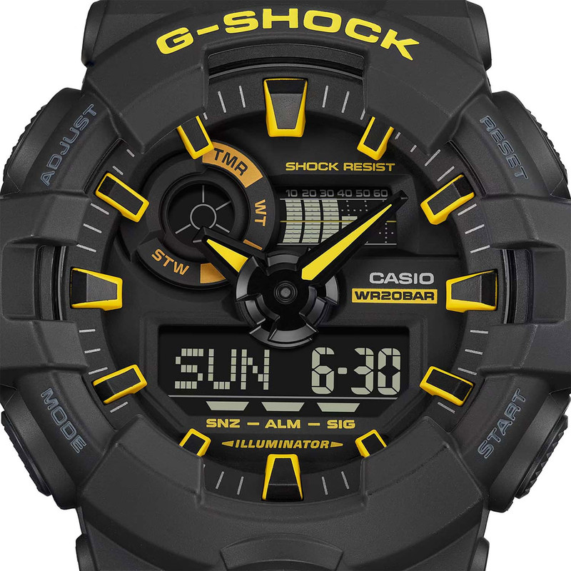 ساعت مچی عقربهای مردانه کاسیو مدل GA-700CY-1ADR