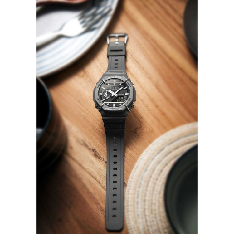ساعت مچی عقربهای کوارتز مردانه کاسیو مدل GA-2100PTS-8ADR
