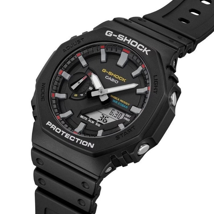 ساعت مچی عقربهای کوارتز مردانه کاسیو مدل G-SHOCK GA-2100RL-1ADR