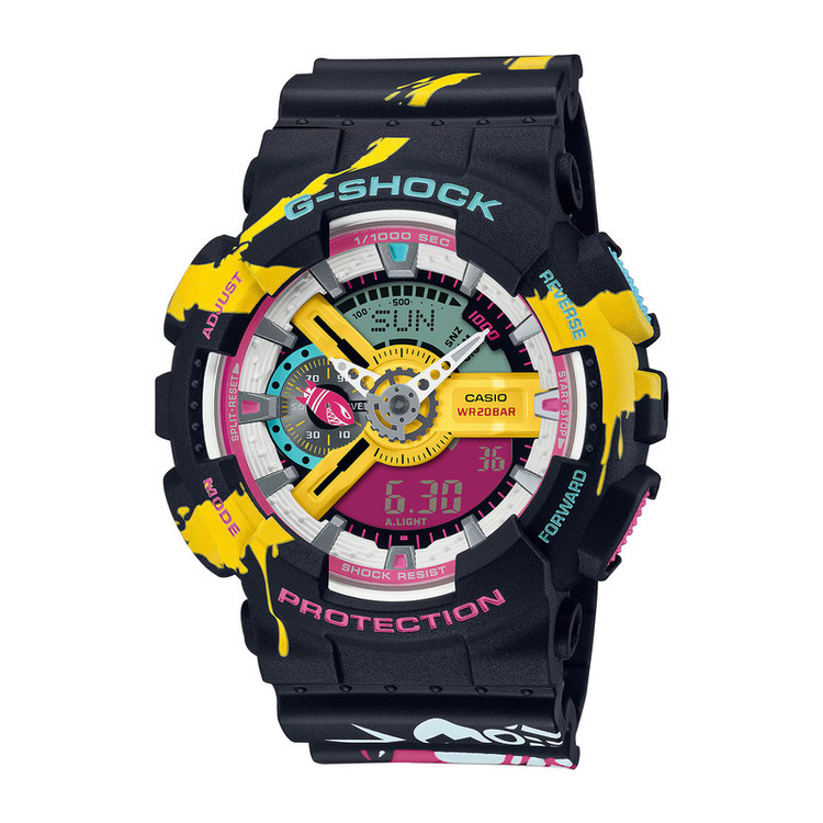 ساعت مچی عقربهای مردانه کاسیو مدل GA-110LL-1ADR