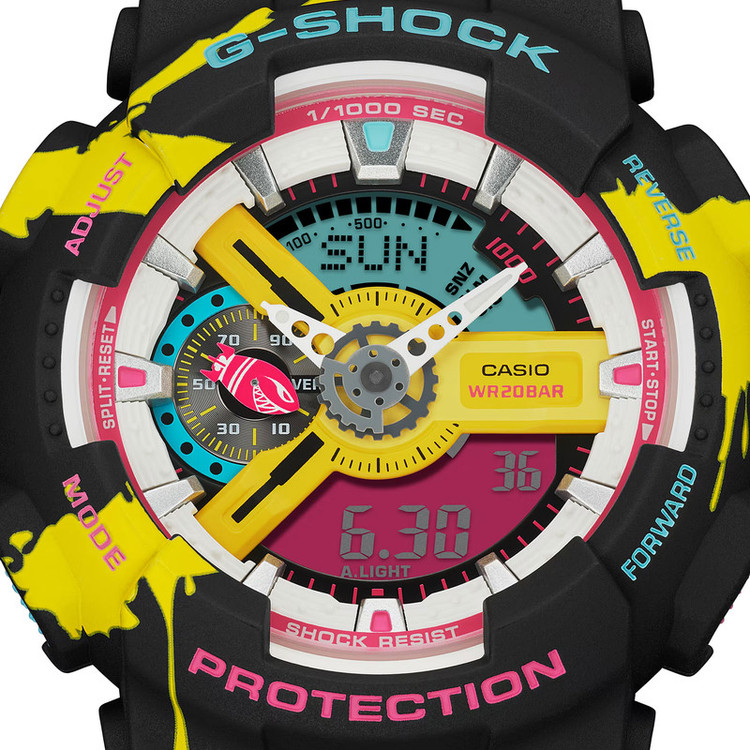 ساعت مچی عقربهای مردانه کاسیو مدل GA-110LL-1ADR