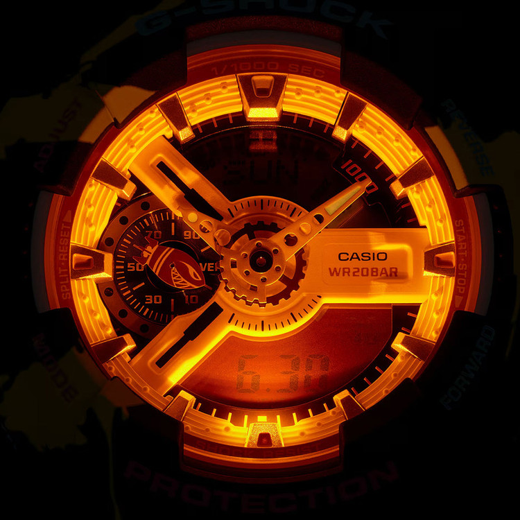 ساعت مچی عقربهای مردانه کاسیو مدل GA-110LL-1ADR