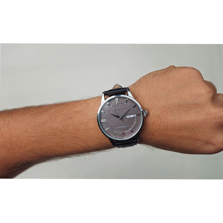 ساعت مچی عقربهای کوارتز مردانه اوماکس مدل PRZ061IB07O