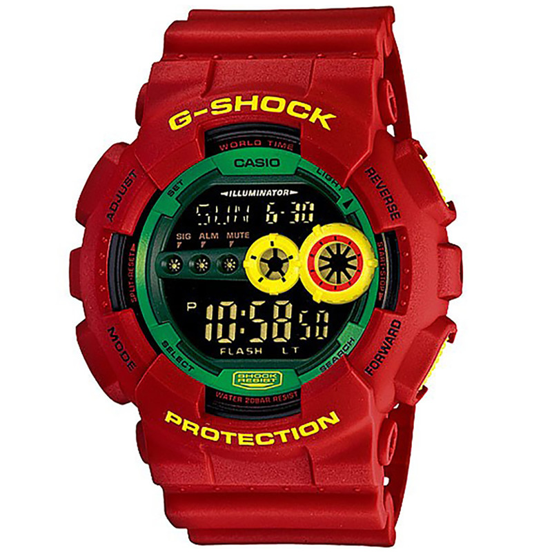 ساعت مچی دیجیتالی کاسیو جی شاک مدل GD-100RF-4DR
