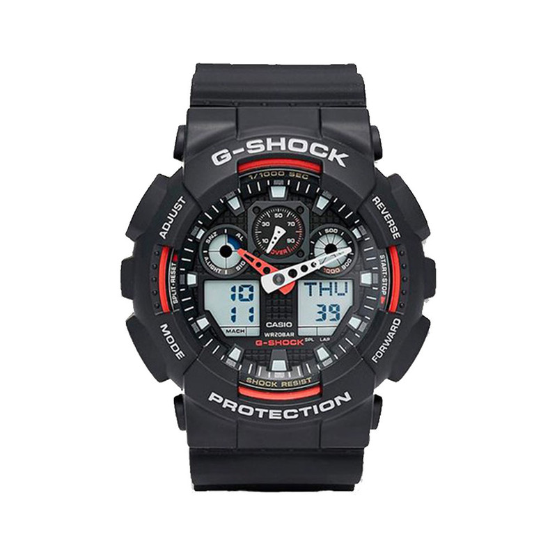 ساعت مچی دیجیتال مردانه کاسیو مدل جی شاک مدل GA-100-1A4