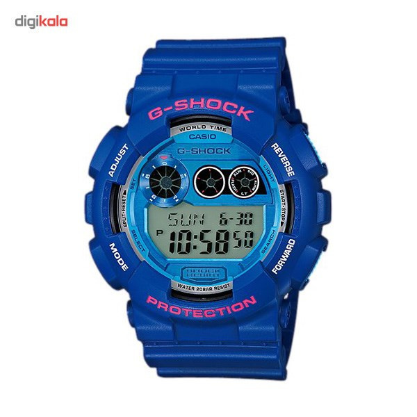 ساعت مچی دیجیتالی مردانه کاسیو جیشاک GD-120TS-2D