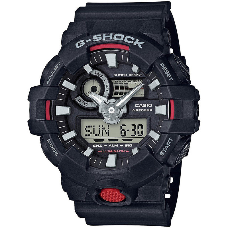 ساعت مچی عقربهای کوارتز مردانه کاسیو مدل GA-700-1ADR