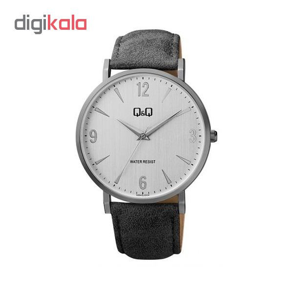 ساعت مچی عقربه ای مردانه کیو اند کیو مدل QB40J504Y