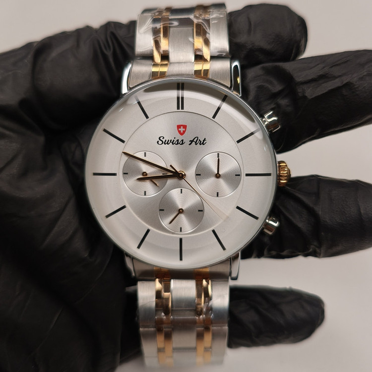 ساعت مچی عقربهای کوارتز مردانه سوئیس آرت مدل ANT008SR1600