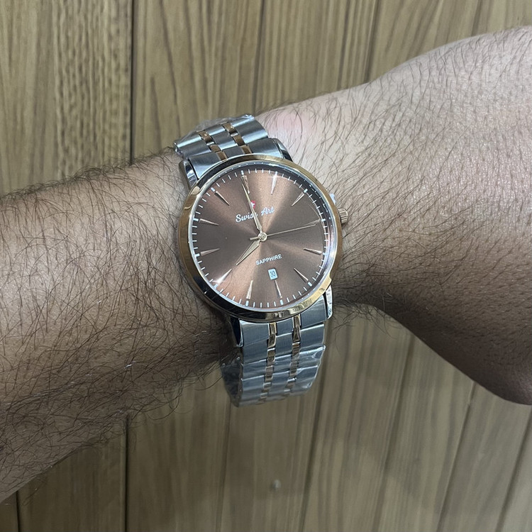 ساعت مچی عقربهای کوارتز مردانه سوئیس آرت مدل MR920WATCH012g