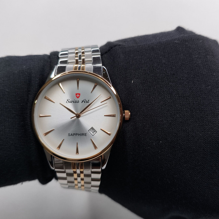 ساعت مچی عقربهای کوارتز مردانه سوئیس آرت مدل ANT050SR1600