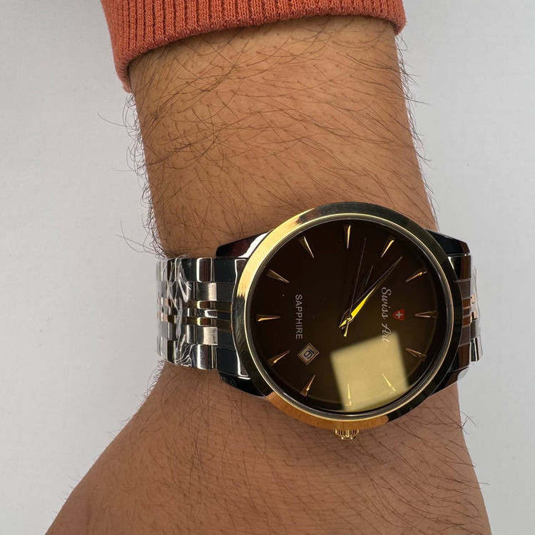 ساعت مچی عقربهای کوارتز مردانه سوئیس آرت مدل 920129SR1600