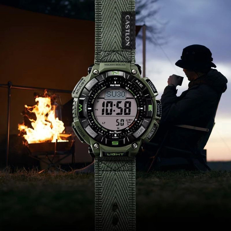 ساعت مچی دیجیتال مردانه کاسیو مدل Pro Trek PRG-340B-3DR